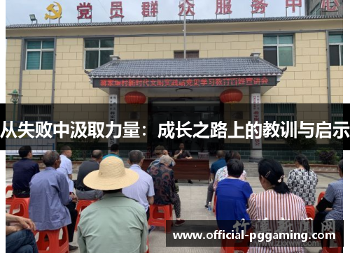 从失败中汲取力量:成长之路上的教训与启示 从失败中汲取力量:成长之路上的教训与启示